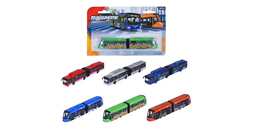 Majorette City MAN Bus vagy Avenio villamos 1 db – Simba Toys Outlet
