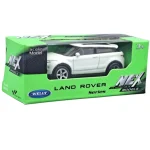 Azonnali szállítás Welly Land Rover Evoque fehér fém kisautó modell 1/64