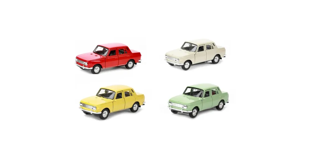 Welly Wartburg 353 fém kisautó modell többféle változatban 11 cm Biztonságos fizetés