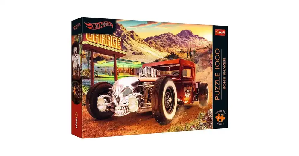Kiárusítás Hot Wheels Bone Shaker 1000 db-os Premium Plus puzzle – Trefl