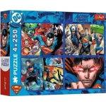 DC A bátor Superman 4×250 db-os puzzle – Trefl Legjobb ár