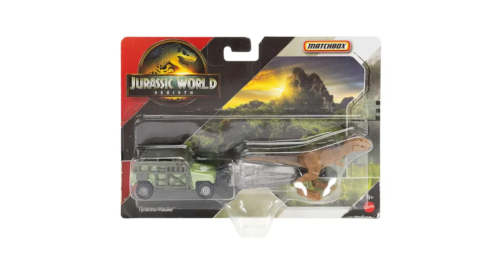 Exkluzív ajánlat Matchbox Jurassic World Tyranno-Hauler dinó szállító kisautó 1/64 – Mattel