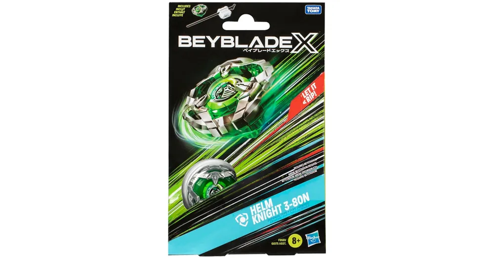 Kedvezményes ár Beyblade X Starter Pack – Top Helm Knight 3–80N kezdőszett – Hasbro