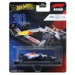 Akciós ár Hot Wheels Premium Visa Cash App Racing Bulls Formula 1 team No. 30 kisautó 1/64 – Mattel