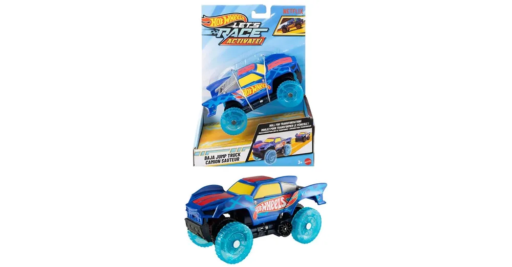 Biztonságos fizetés Hot Wheels Let’s Race Baja Jump Truck 1/32 kisautó – Mattel