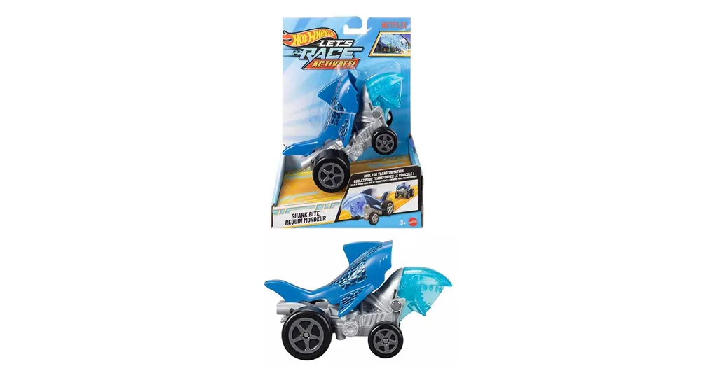 Bestseller Hot Wheels Let’s Race Shark Bite 1/32 kisautó – Mattel