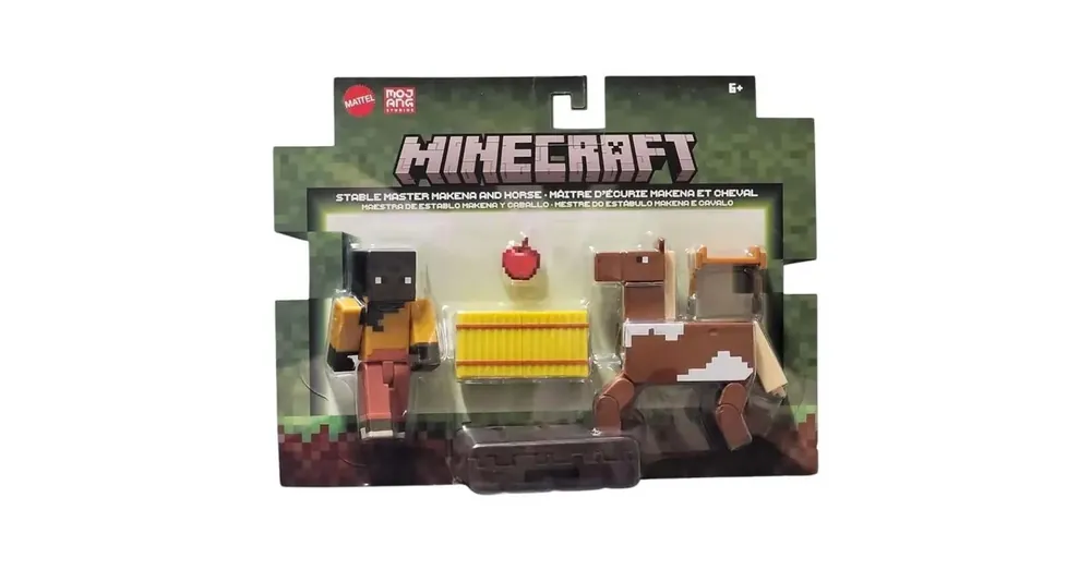 Minecraft Stable Master Makena és Ló figura szett – Mattel Biztonságos fizetés