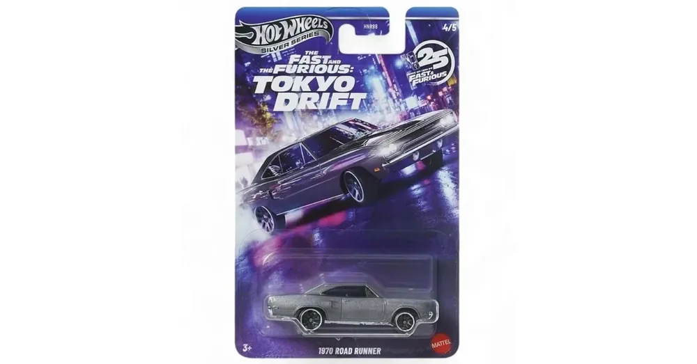Outlet Hot Wheels Halálos iramban 1970 Road Runner kisautó 1/64 – Mattel
