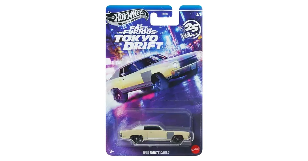 Árengedmény Hot Wheels Halálos iramban 1970 Monte Carlo kisautó 1/64 – Mattel