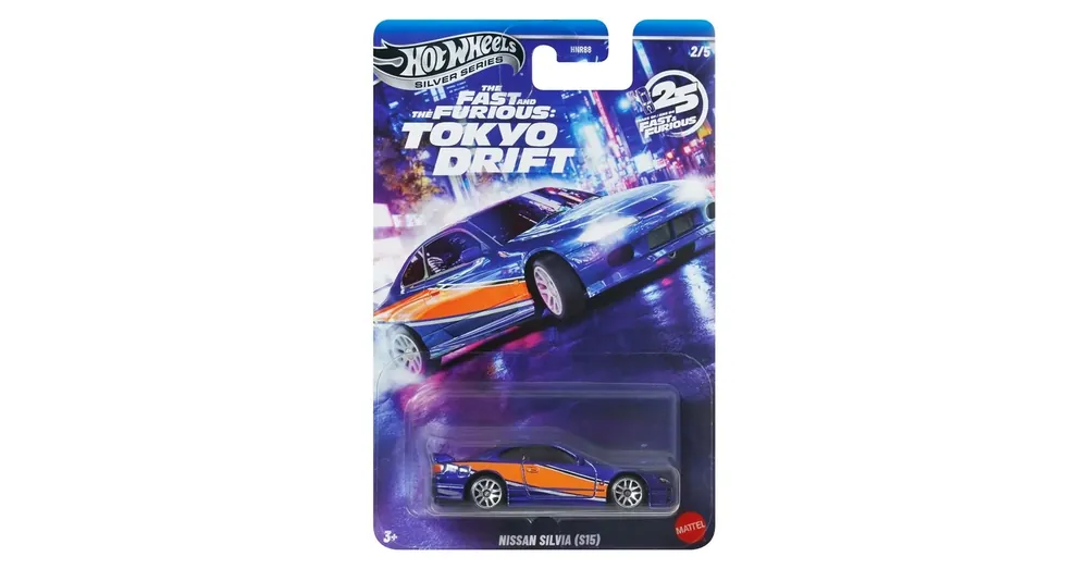 Hot Wheels Halálos iramban Nissan Silvia S15 autó 1/64 – Mattel Azonnal elérhető