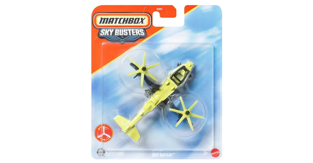 Ne maradj le Matchbox Sky Busters Sky Safari repülő modell 1/64 – Mattel