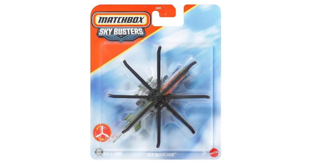 Rendeld meg most Matchbox Sky Busters Sky Scorcher repülő modell 1/64 – Mattel