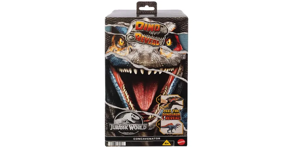 Árcsökkenés Jurassic World Reveal Concavenator óriás dinó – Mattel