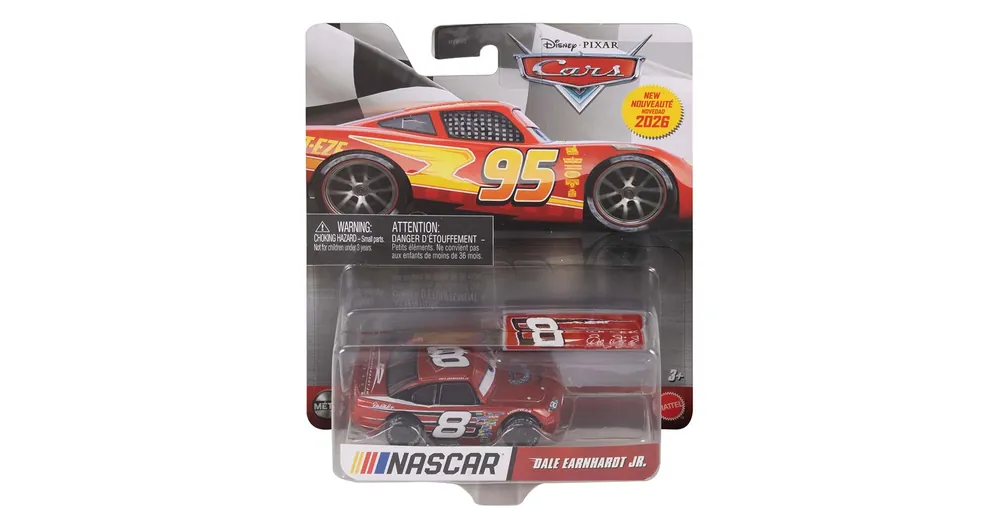NASCAR Verdák 3 Dale Earnhardt Jr. karakter kisautó 1/55 – Mattel Olcsóbb