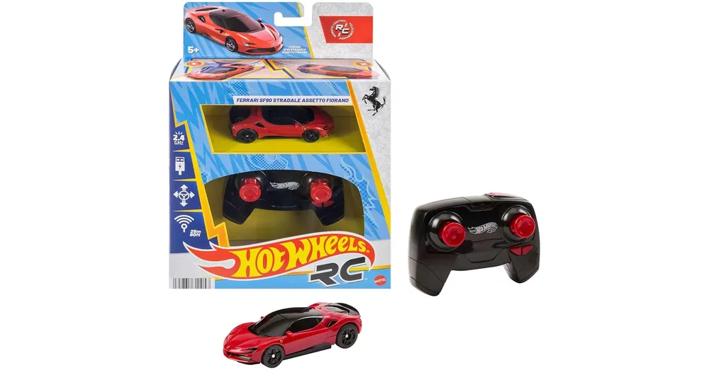 Hot Wheels RC Ferrari távirányítós kisautó 1/64 – Mattel Kihagyhatatlan ajánlat