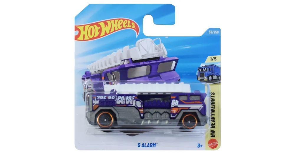 Hot Wheels 5 Alarm lila kisautó 1/64 – Mattel Különleges ajánlat