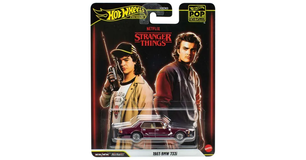 Hot Wheels Pop kultúra széria – 1983 BMW 733i kisautó 1/64 – Mattel Korlátozott ajánlat