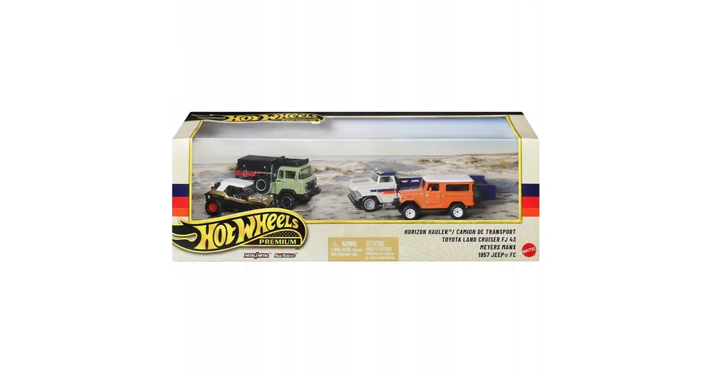 Hot Wheels Prémium Extrém Kalandjáró kisautó 4 db-os csomag – Mattel Különleges ajánlat