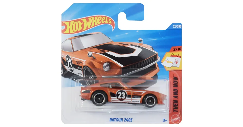Ne maradj le Hot Wheels Datsun 240Z sárga kisautó 1/64 – Mattel