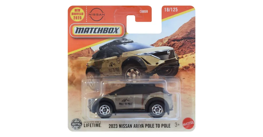 Legkelendőbb Matchbox 2023 Nissan Ariya Pole to Pole kisautó 1/64 – Mattel