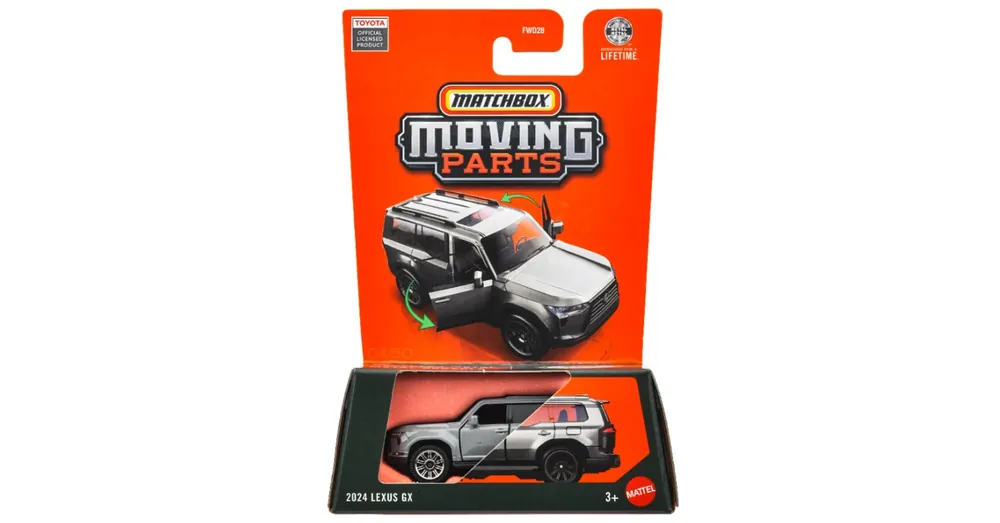 Matchbox Moving Parts – 2024 Lexus GX nyitható kisautó 1/64 – Mattel Exkluzív ajánlat