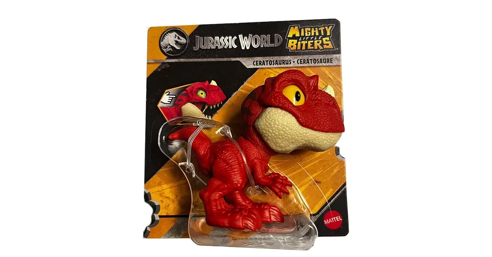 Csak ma Jurassic World Harapós mini Ceratosaurus figura – Mattel