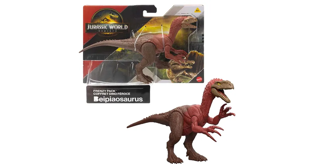 Jurassic World Újjászületés Frenzy pack Beipiaosaurus dinoszaurusz figura – Mattel Bestseller