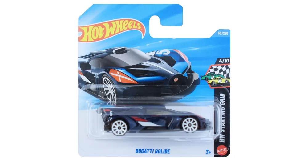 Exkluzív ajánlat Hot Wheels Bugatti Bolide kék kisautó 1/64 – Mattel