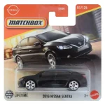 Végkiárusítás Matchbox 2016 Nissan Sentra fekete kisautó 1/64 – Mattel