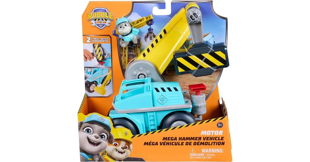 Mancs Őrjárat Rubble és csapata Motor építő járműve – Spin Master Csak ma