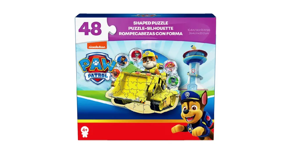Mancs Őrjárat Rubble buldózerrel 48 db-os puzzle – Spin Master Azonnal elérhető
