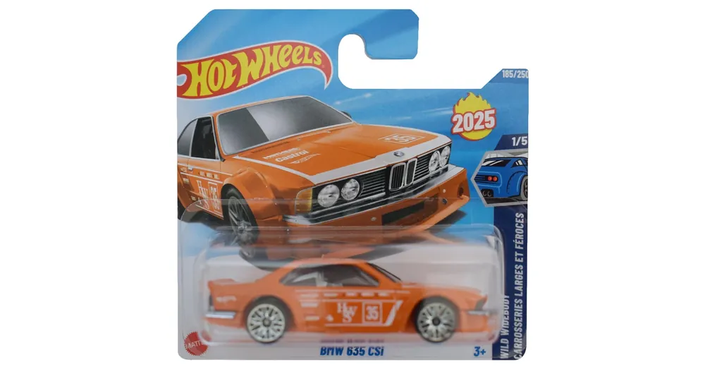 Alacsony ár Hot Wheels BMW 635 CSi narancssárga kisautó 1/64 – Mattel