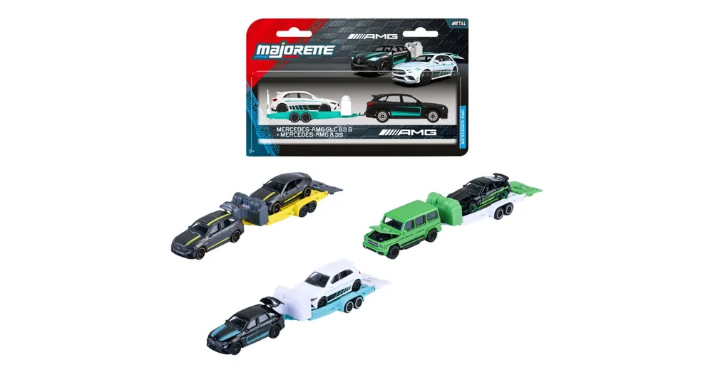 Majorette Mercedes AMG Deluxe kisautó utánfutóval többféle változatban – Simba Toys Árengedmény