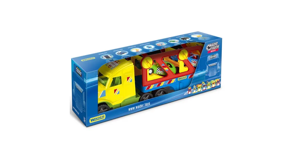 Árcsökkenés Magic Truck Basic Kamion sportautókkal – Wader