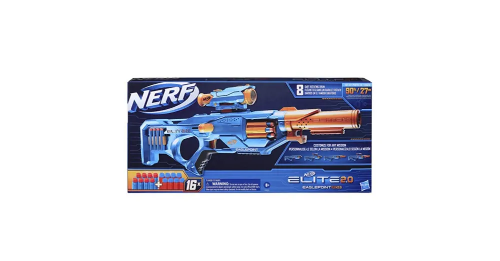 Nerf Elite 2.0 Eaglepoint RD-8 szivacslövő fegyver 16 lőszerrel – Hasbro Legjobb ár