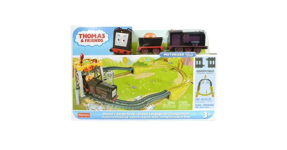 Exkluzív ajánlat Fisher-Price Thomas és barátai – Diesel motorizált pályaszett – Mattel