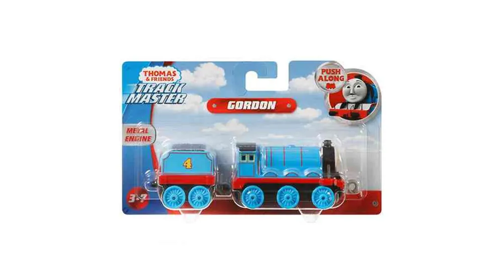 Végkiárusítás Thomas Track Master Gordon kismozdony szerelvénnyel – Fisher-Price
