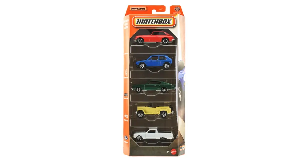 Végkiárusítás Matchbox Classic Cruisers 5 db-os kisautó szett 1/64 – Mattel