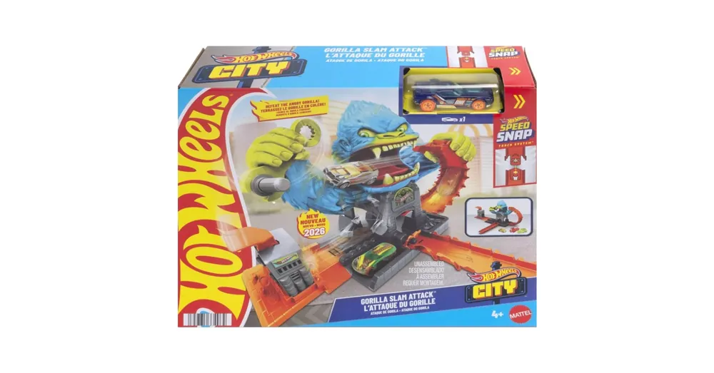 Hot Wheels Gorilla Slam Attack pályaszett – Mattel Árengedmény