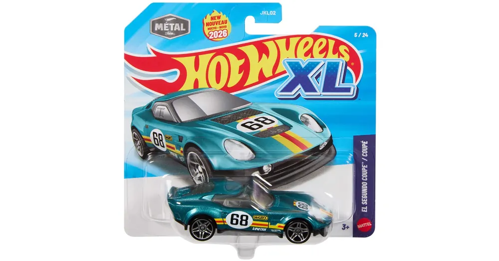 Legjobb ár Hot Wheels XL El Segundo Coupe kisautó 1/43 – Mattel