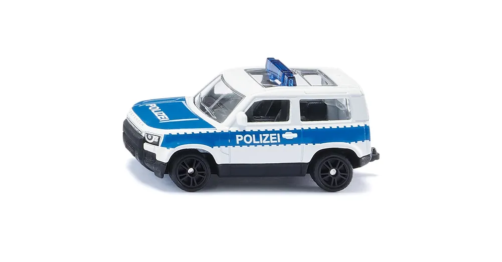 Bestseller SIKU Land Rover Defender Polizei terepjáró kisautó 1/55