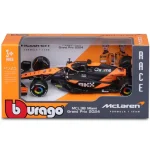 Bburago McLaren MCL38 Miami Grand Prix 2024 F1 versenyautó fém autómodell 1/43 (Oscar Piastri 81) Végkiárusítás