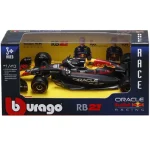Gyors kiszállítás Bburago Red Bull RB21 F1 versenyautó fém autómodell 1/43 (Max Verstappen 1)
