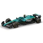 Bburago Aston Martin AMR25 Alonso F1 versenyautó fém autómodell 1/43 (Fernando Alonso 14) Kedvezményes ár