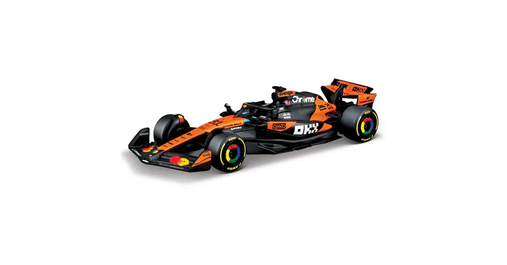 Bburago McLaren MCL39 Piastri F1 (2025) versenyautó fém autómodell 1/64 (Oscar Piastri 81) Csak ma