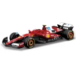 Bburago Ferrari SF-25 F1(2025) versenyautó fém autómodell 1/64 (Lewis Hamilton 44) Biztonságos fizetés
