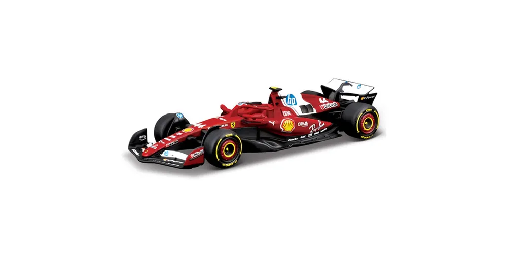 Bburago Ferrari SF-25 F1(2025) versenyautó fém autómodell 1/64 (Lewis Hamilton 44) Biztonságos fizetés