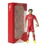 Biztonságos vásárlás Focista akciófigura, 20 cm – Liverpool, Salah 11-es mezben