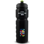 Azonnal elérhető Hy-Pro FIFA műanyag kulacs fekete színben 750ml