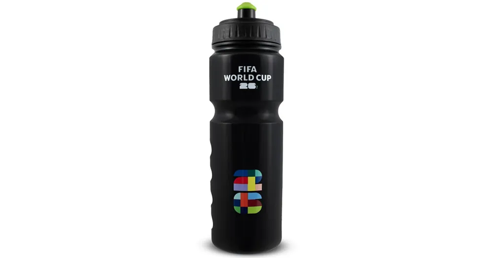Azonnal elérhető Hy-Pro FIFA műanyag kulacs fekete színben 750ml